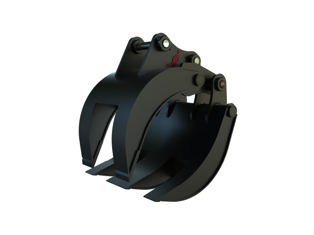 6.5T - 8T Mechanical Box Finger Grab - Roo Attachments