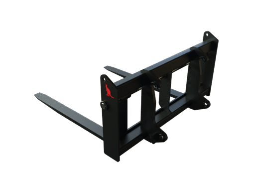 5T Wheel Loader 1500mm Floating Pallet Forks - Image 3