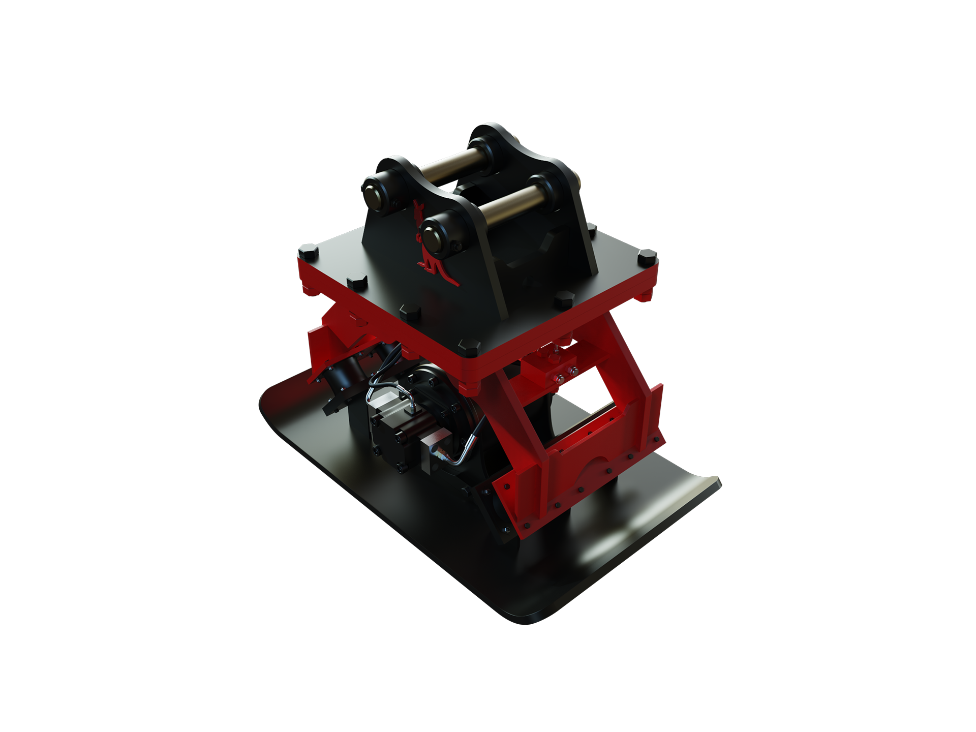 RC-02 2T - 3T Hydraulic Compactor Plate - Image 5