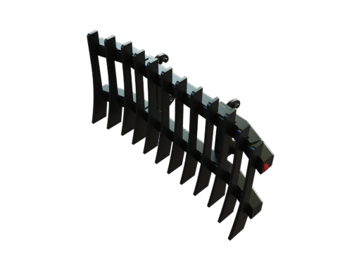 10T - 14T Wheel Loader Stick Rake 2400mm