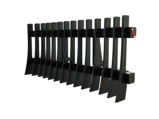 10T - 14T Wheel Loader Stick Rake 2800mm - Image 2