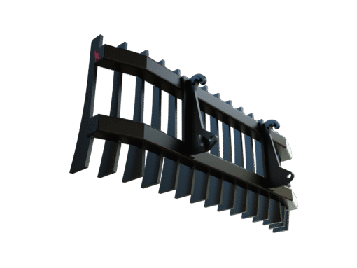 10T - 14T Wheel Loader Stick Rake 3000mm - Image 6