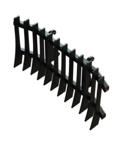 7T - 10T Wheel Loader Stick Rake 2400mm